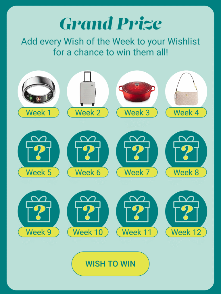 Wish of the Week Grand Prize