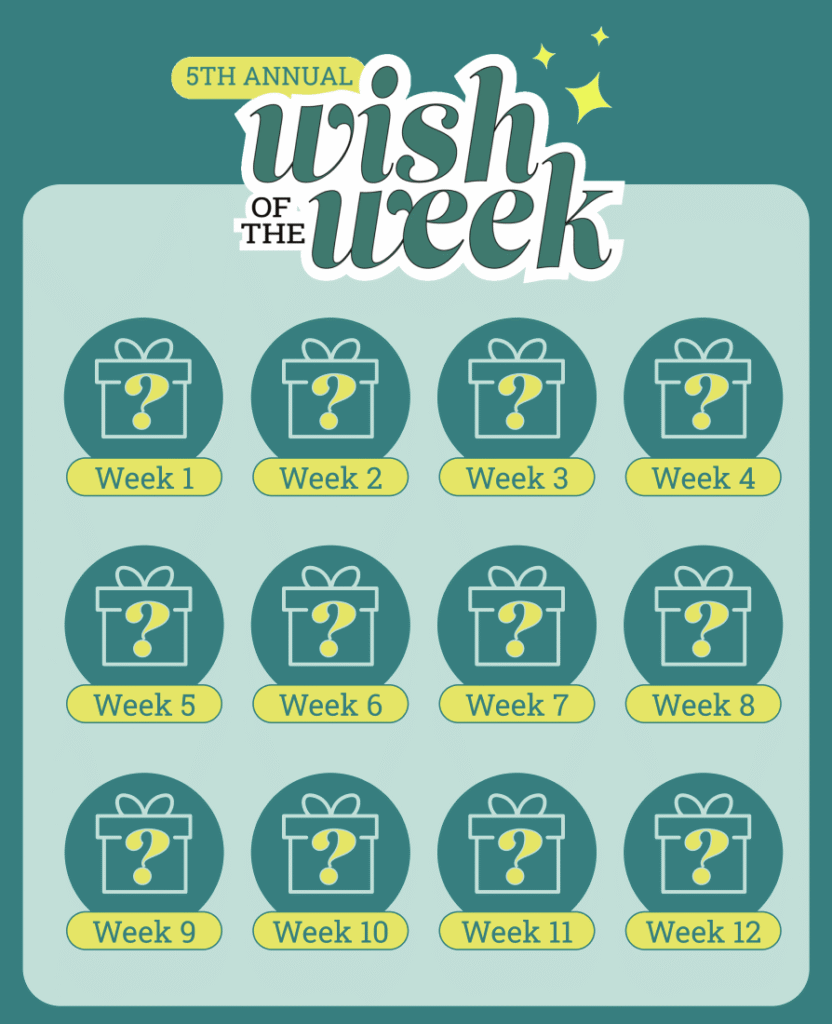 Wish of the Week Gift Reveal