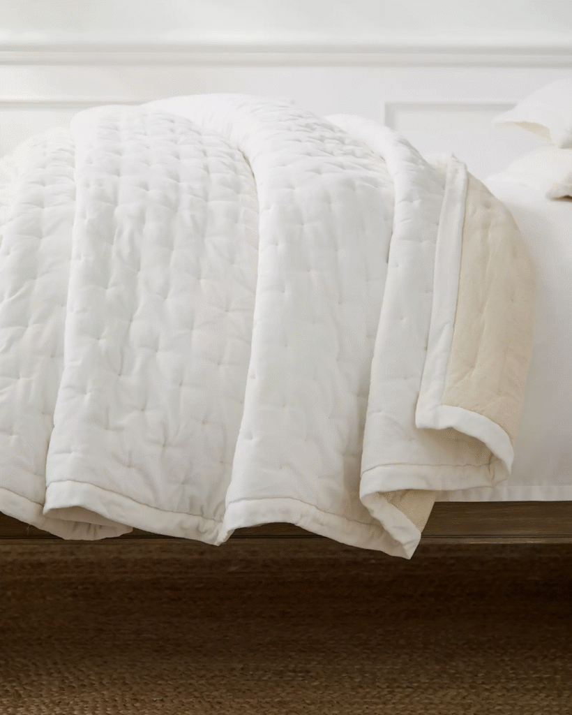 Serena & Lily Sutter Velvet Quilt