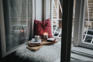 A relaxing day in after the holidays.