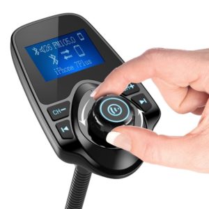 Listen to music in the car with a Bluetooth transmitter.