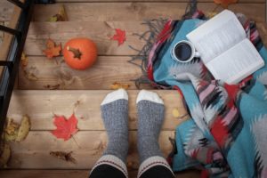 get cozy in fall