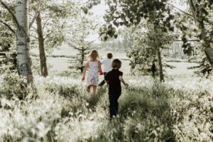 kids enjoying summer