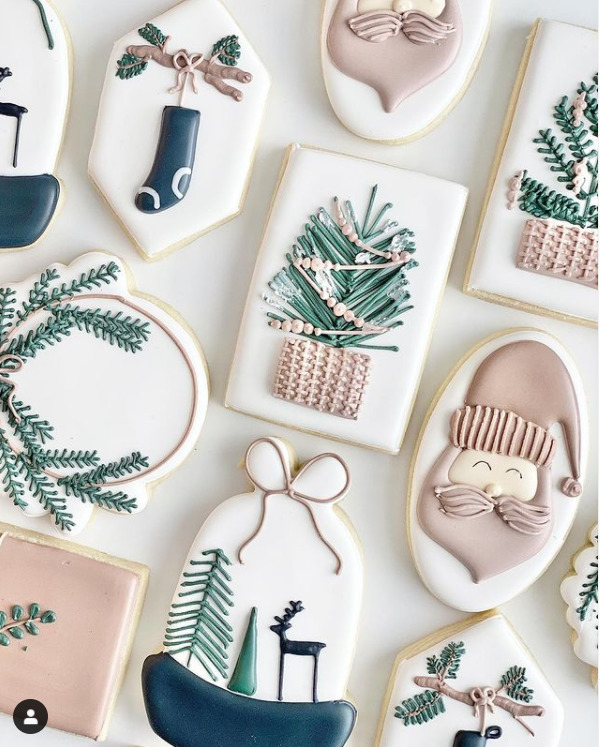 snow globe cookies