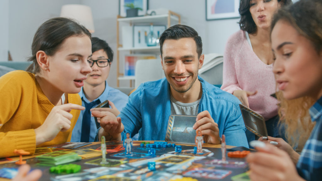 family board game night