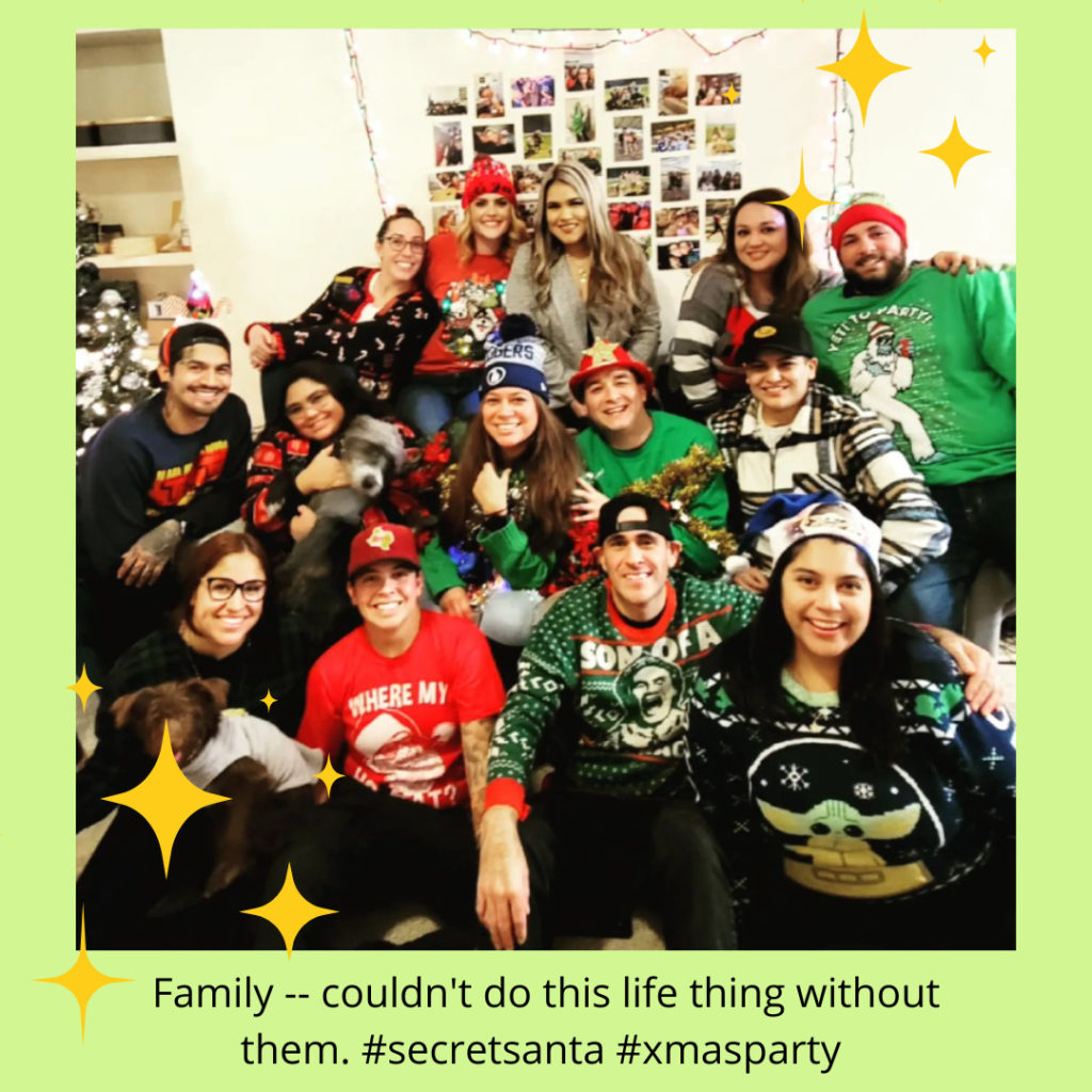 Family Secret Santa party