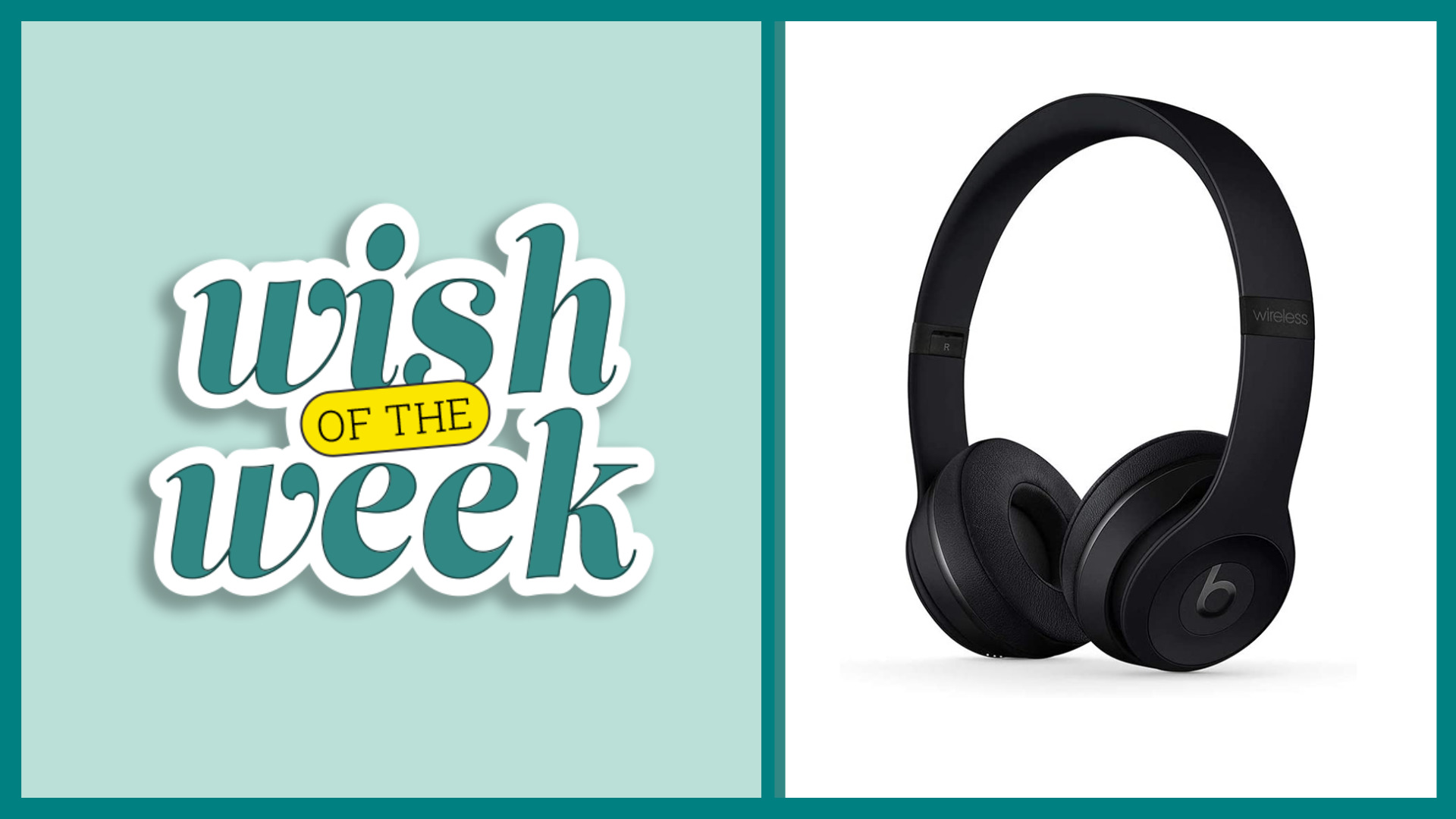 Elfster's Wish of the Week giveaway features Beats Solo3 Wireless headphones