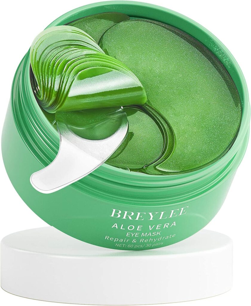 Aloe Vera Eye Mask to rehydrate under the eyes